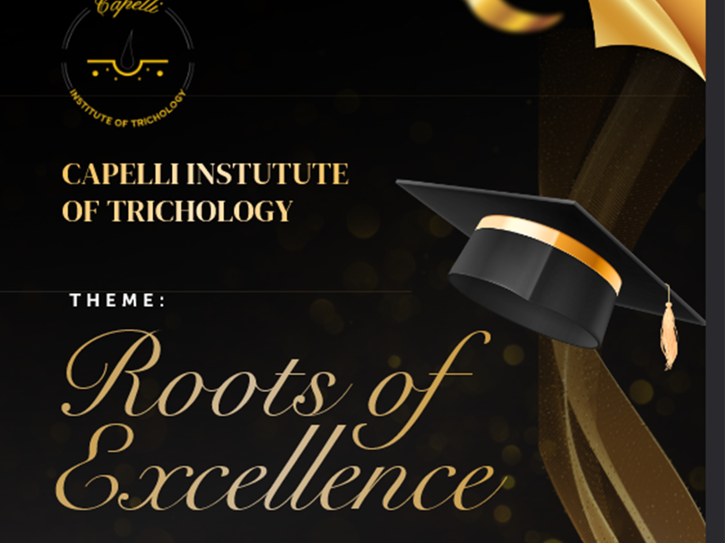 ROOT OF EXCELLENCE: Nurturing the Future of Hair & Scalp Science